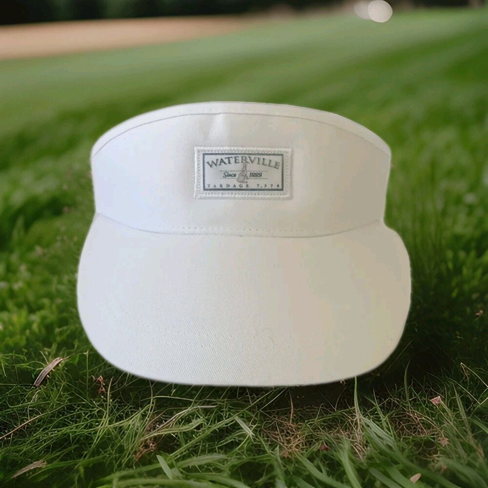 Waterville Yardage Golf Links Ireland Ahead Visor Bunny Logo